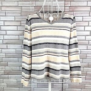 Croft & Barrow long sleeved top Size M